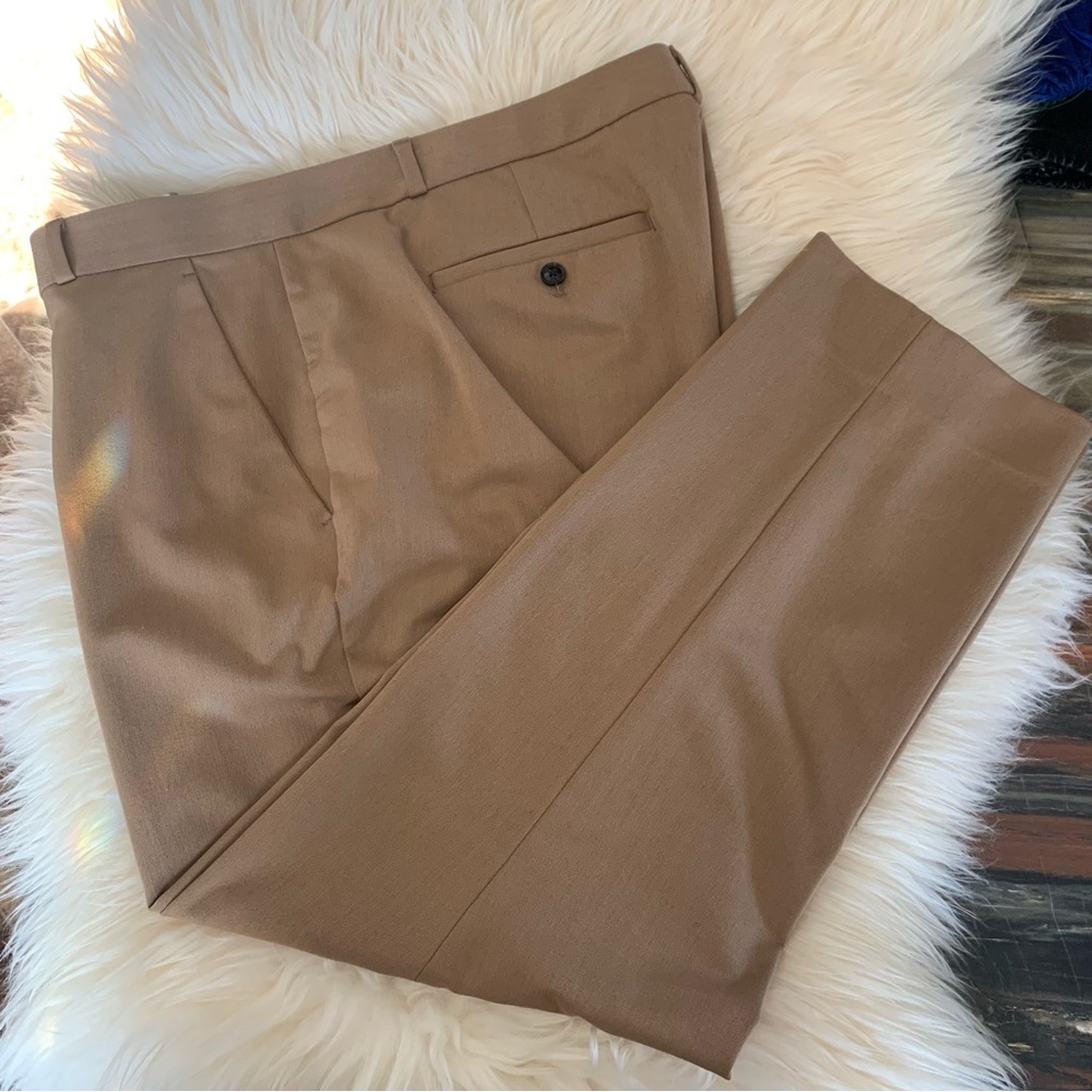Avery Camel colour pant machine washable